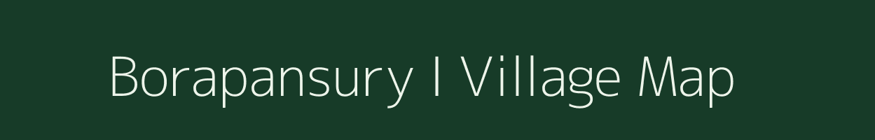 Borapansury I village map in Mizoram