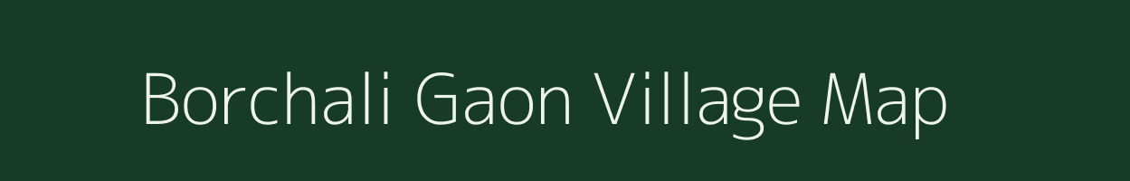 Borchali Gaon village map in Assam