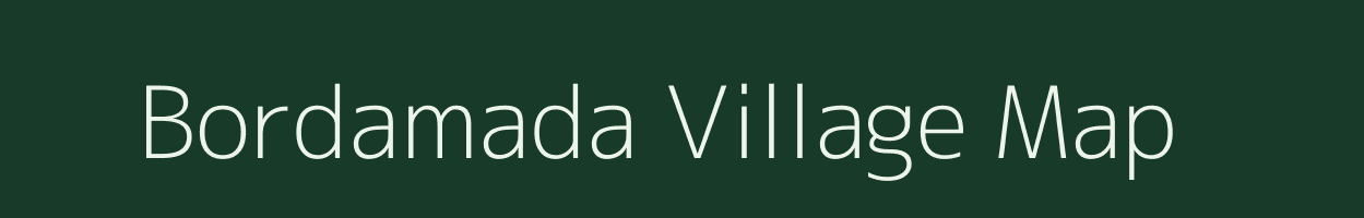 Bordamada village map in Madhya Pradesh