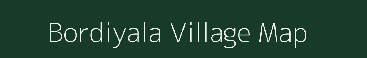 Bordiyala village map in Gujarat