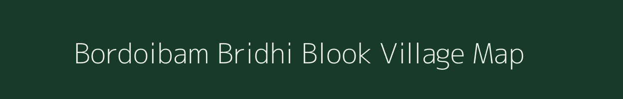 Bordoibam Bridhi Blook village map in Assam
