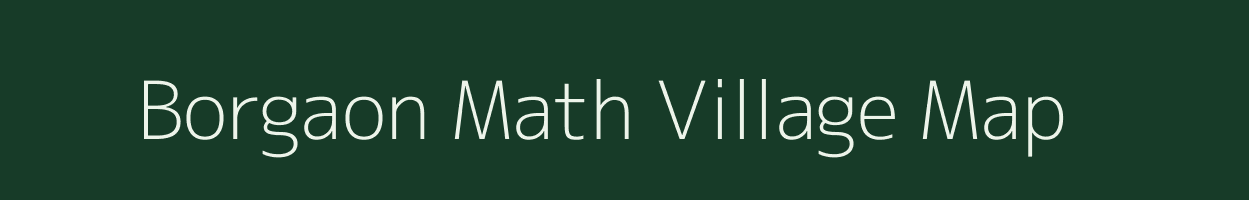 Borgaon Math village map in Maharashtra