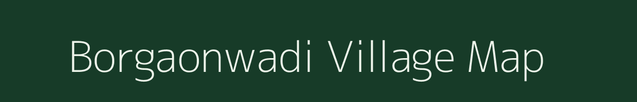 Borgaonwadi village map in Maharashtra