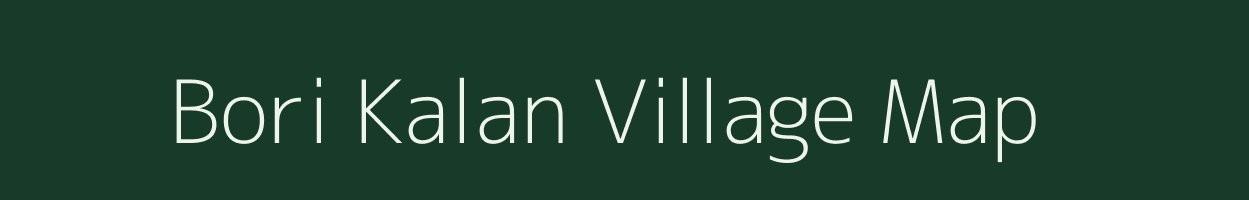 Bori Kalan village map in Madhya Pradesh