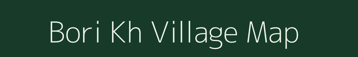 Bori Kh village map in Maharashtra