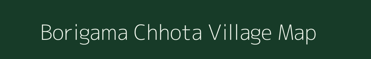 Borigama Chhota village map in Rajasthan