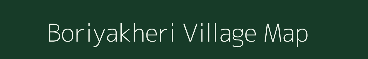 Boriyakheri village map in Rajasthan