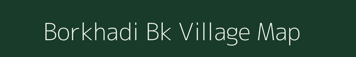 Borkhadi Bk village map in Maharashtra