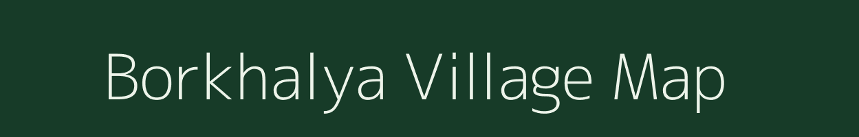 Borkhalya village map in Madhya Pradesh