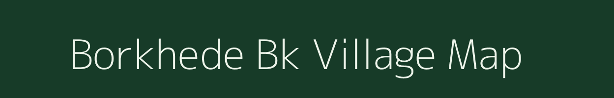 Borkhede Bk village map in Maharashtra