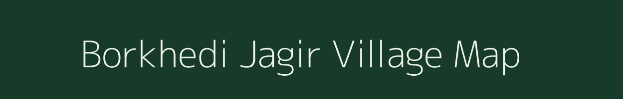 Borkhedi Jagir village map in Madhya Pradesh