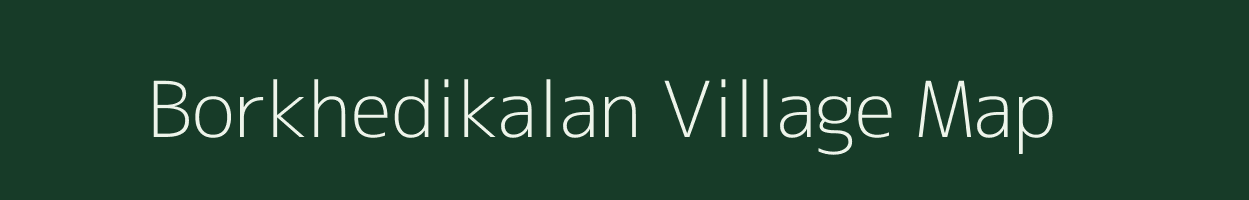 Borkhedikalan village map in Madhya Pradesh