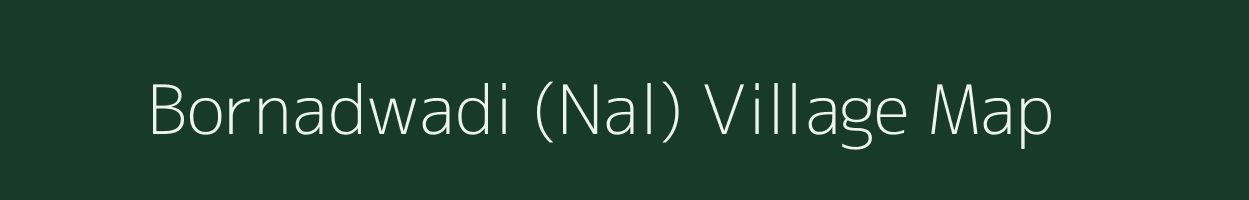 Bornadwadi (Nal) village map in Maharashtra