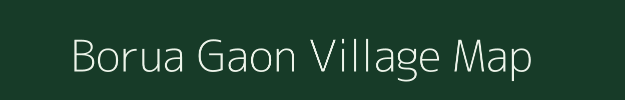Borua Gaon village map in Assam