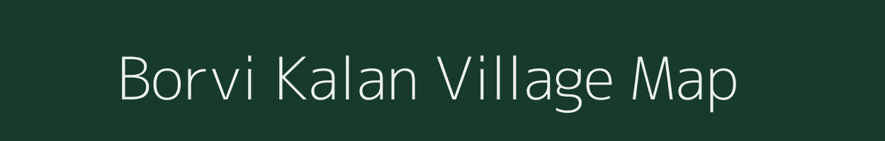 Borvi Kalan village map in Rajasthan