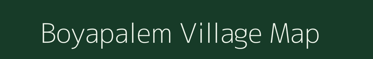 Boyapalem village map in Andhra Pradesh