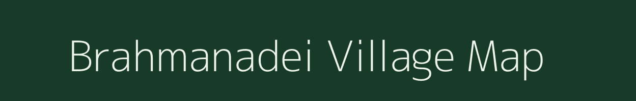 Brahmanadei village map in Odisha