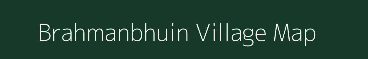 Brahmanbhuin village map in Odisha