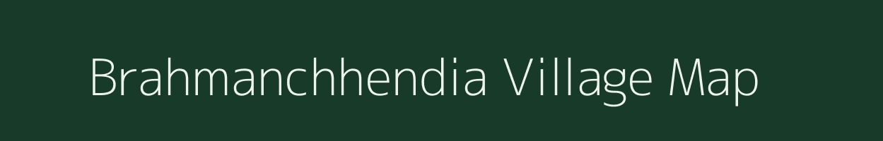 Brahmanchhendia village map in Odisha