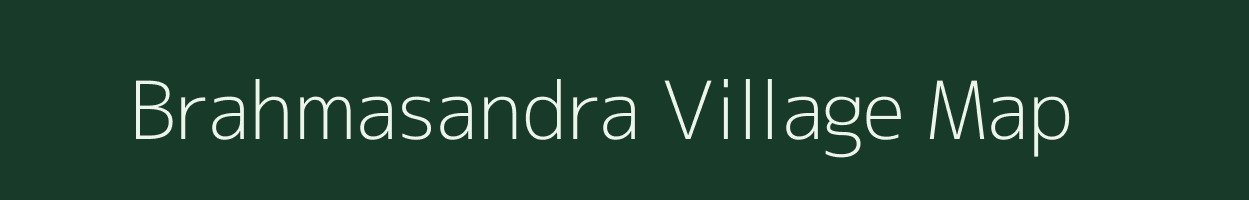 Brahmasandra village map in Karnataka
