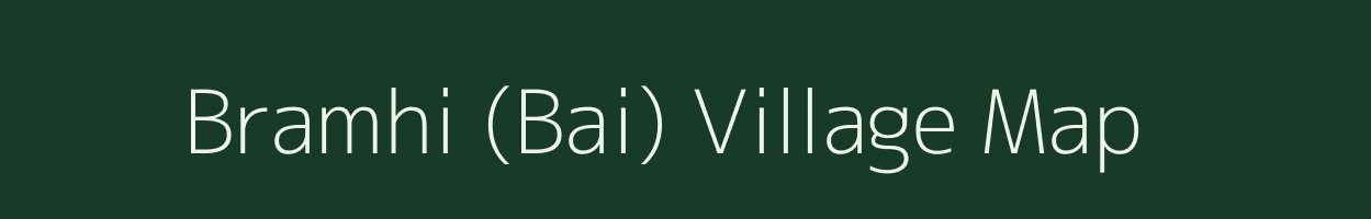 Bramhi (Bai) village map in Maharashtra