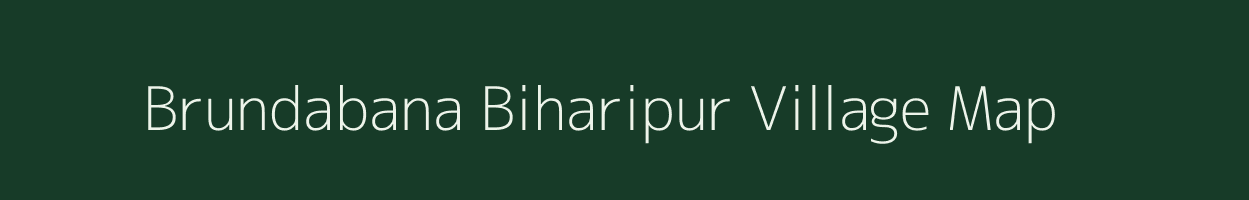 Brundabana Biharipur village map in Odisha