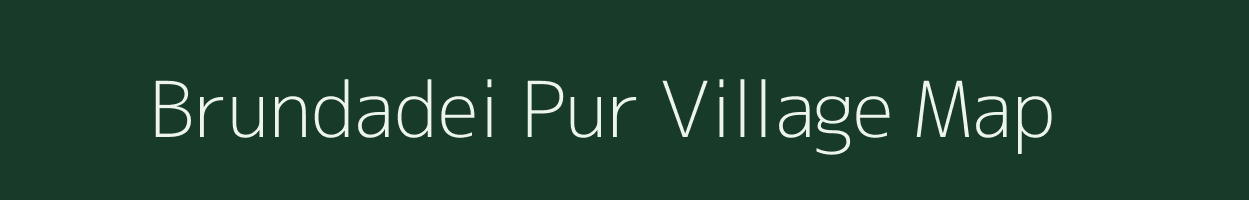 Brundadei Pur village map in Odisha