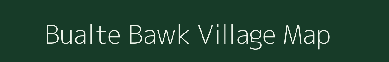 Bualte Bawk village map in Mizoram