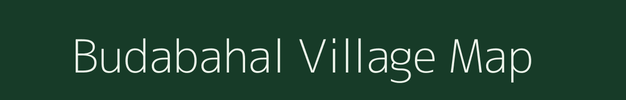 Budabahal village map in Odisha