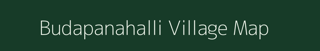 Budapanahalli village map in Karnataka