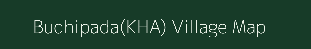 Budhipada(KHA) village map in Odisha