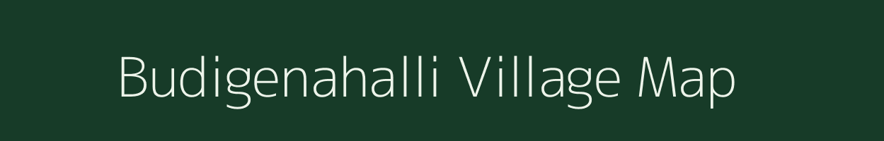 Budigenahalli village map in Karnataka