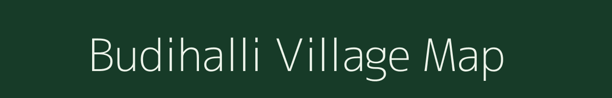Budihalli village map in Tamil Nadu