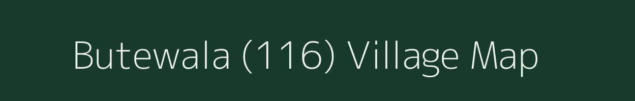 Butewala (116) village map in Punjab