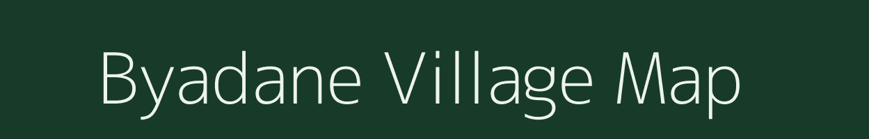 Byadane village map in Karnataka