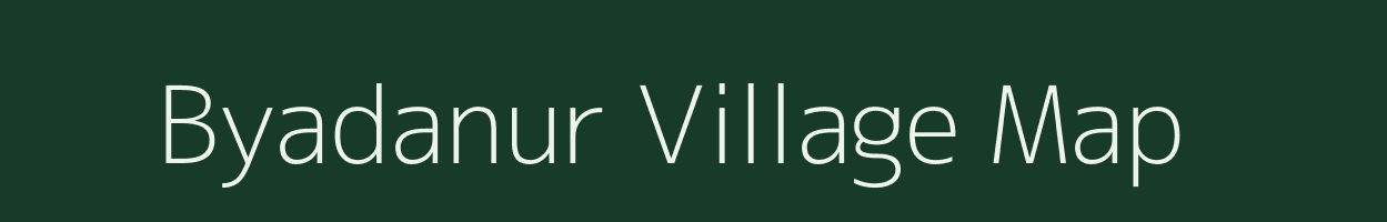 Byadanur village map in Karnataka