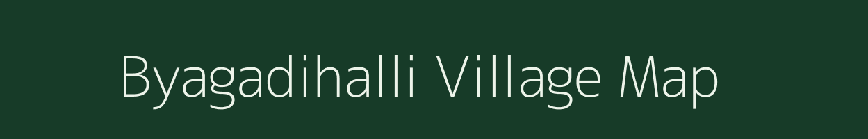 Byagadihalli village map in Karnataka