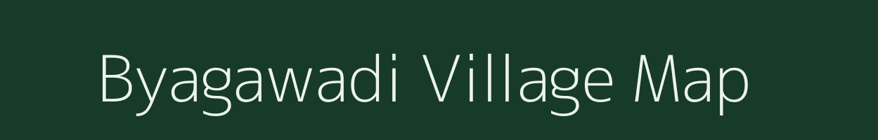 Byagawadi village map in Karnataka