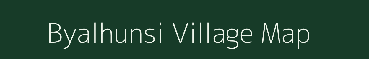 Byalhunsi village map in Karnataka