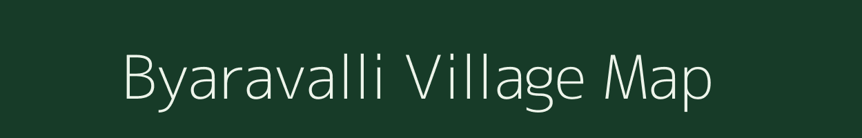 Byaravalli village map in Karnataka