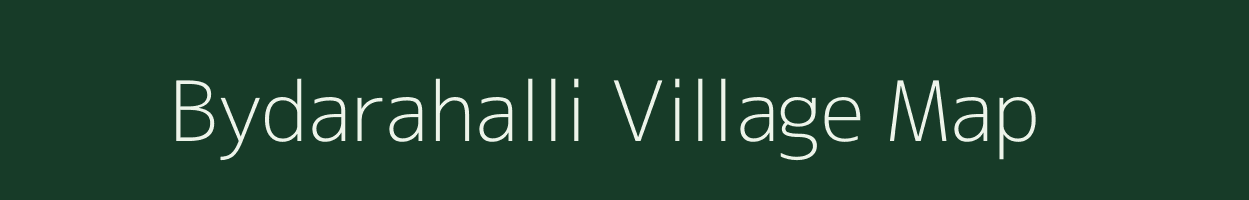 Bydarahalli village map in Karnataka