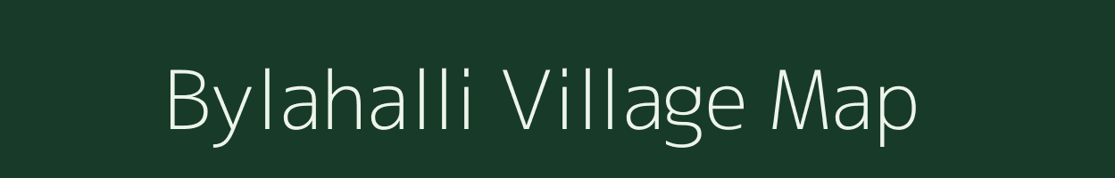 Bylahalli village map in Karnataka