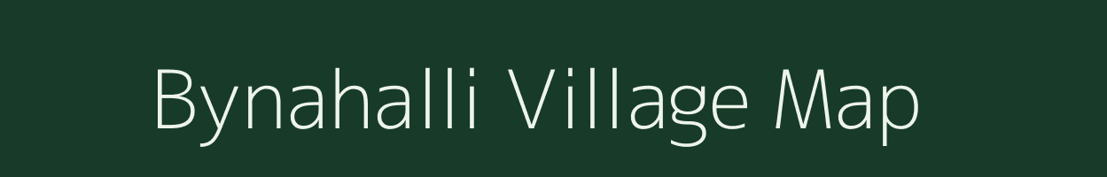 Bynahalli village map in Karnataka