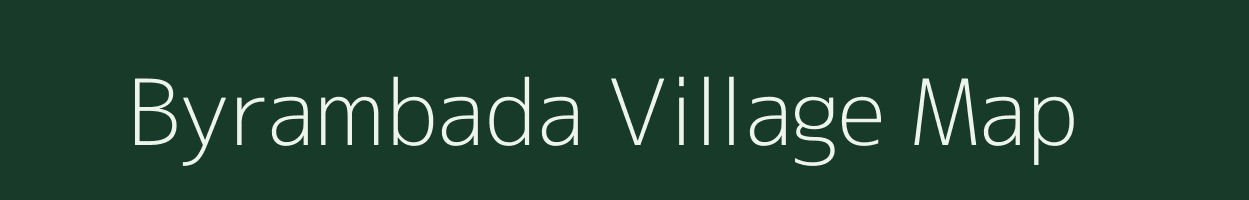 Byrambada village map in Karnataka