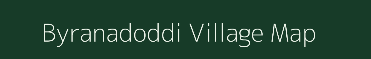 Byranadoddi village map in Karnataka