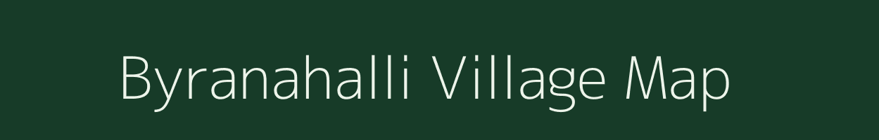 Byranahalli village map in Karnataka