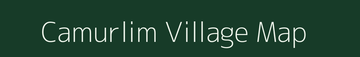 Camurlim village map in Goa