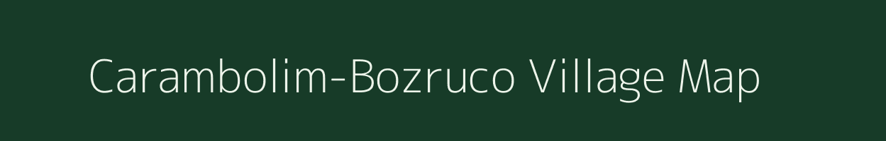 Carambolim-Bozruco village map in Goa