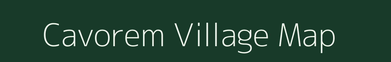 Cavorem village map in Goa