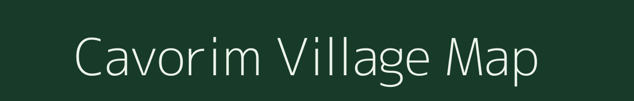 Cavorim village map in Goa